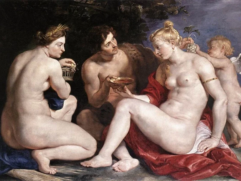1577-Pieter Paul Rubens - Venere, Cupido e Bacco - Museumslandschaft Hessen Kassel